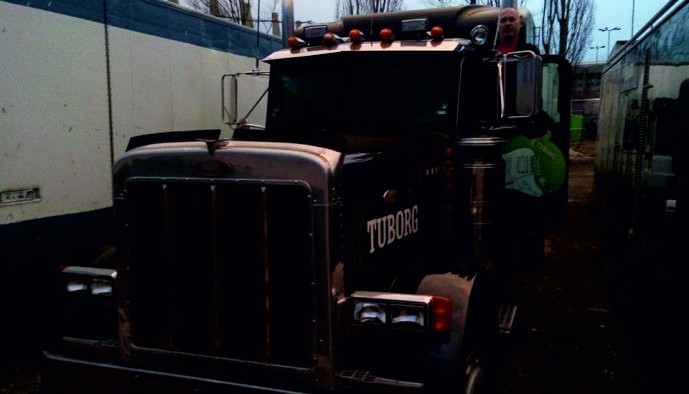 http://Truck branding for Tuborg&nbsp;