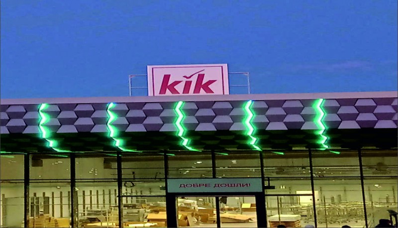 KIK Sign Production and Installation&nbsp;