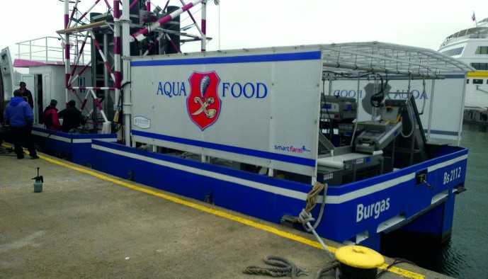 http://Branding of a ship for picking mussels, Burgas&nbsp;