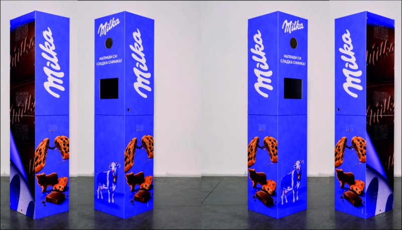 Photo booth for MILKA&nbsp;