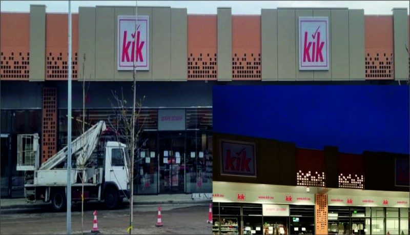 KIK Sign Production and Installation&nbsp;