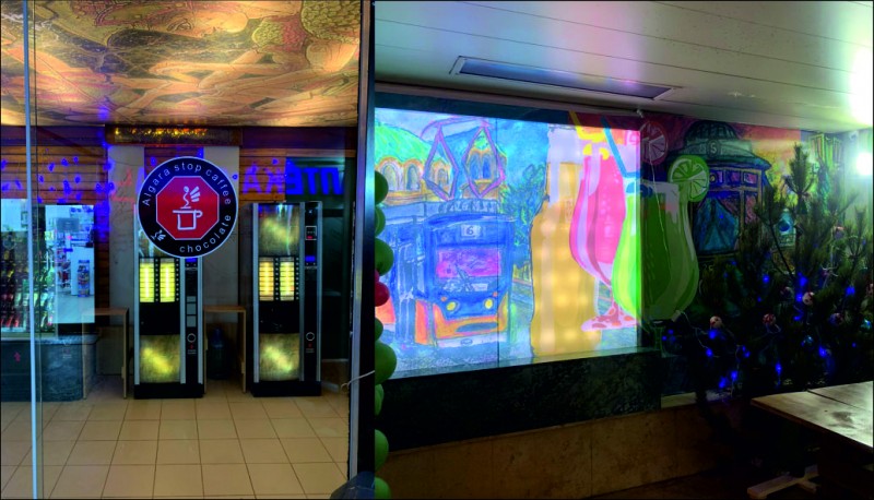 http://Production of suspended ceiling, brand vending, production of water wall Largo - Sofia&nbsp;