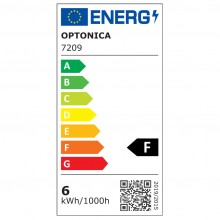  LED EMERGENCY LIGHT 3.6V 3000mAh 3-hours Emergency Duration with 2h self test